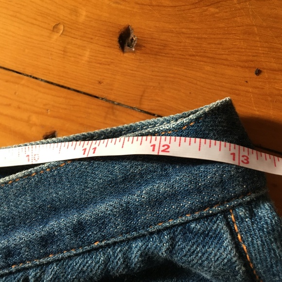 Rare 1990's Levis Jeans Red Collection Split Skirt Y2K - Picture 14 of 14